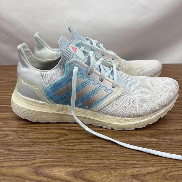 adidas Shoes - Adidas Ultraboost 20 FV8336 Running Shoes Women's Size 10.5 White Iridescent